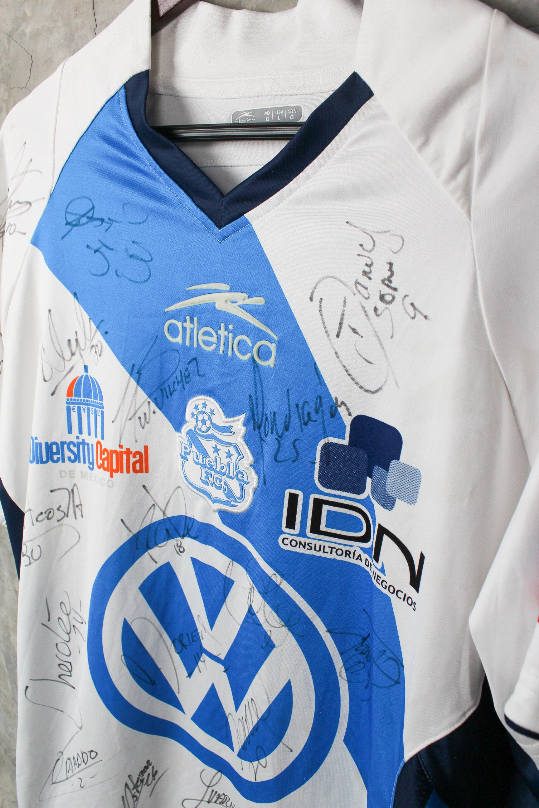 Puebla FC Local 2008/09 firmada