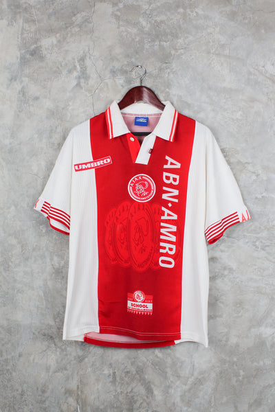 Maillot Domicile Ajax Amsterdam 1997-1998 - Umbro - Taille XL - Bon état