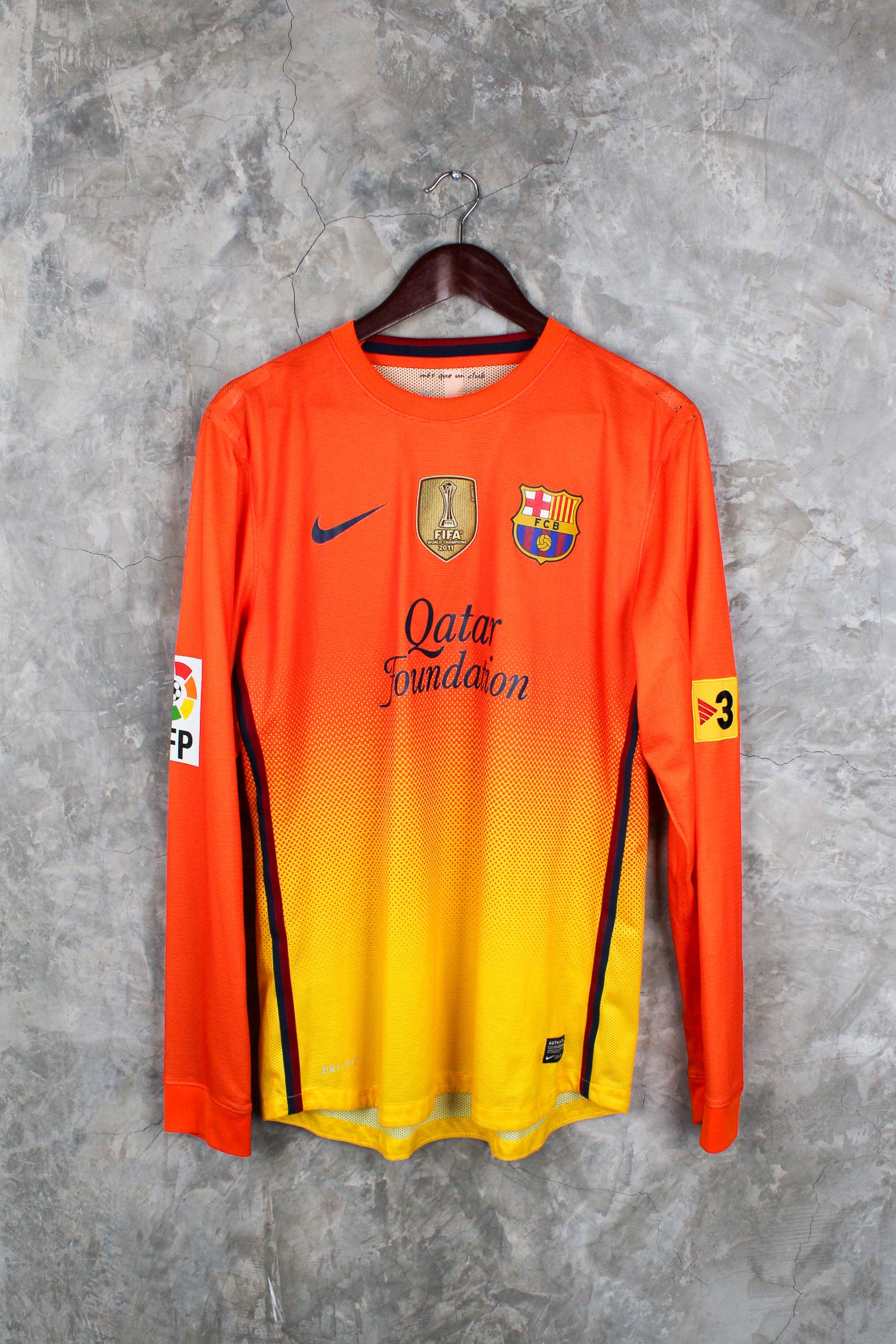 Barcelona FC Visitante 2012/13 Cristian Tello #37 manga larga