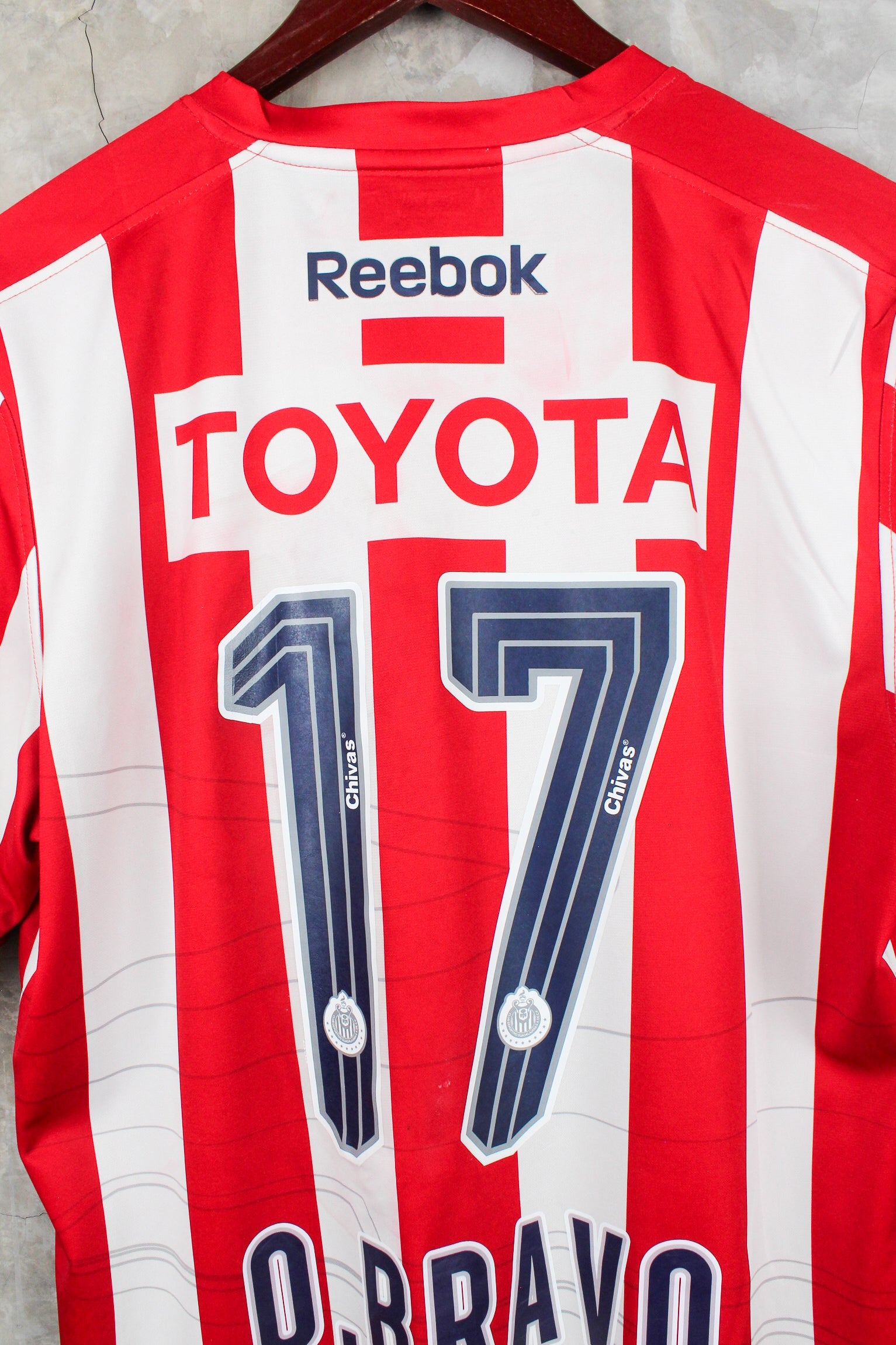 Chivas Copa Libertadores Local 2010 Omar Bravo #17
