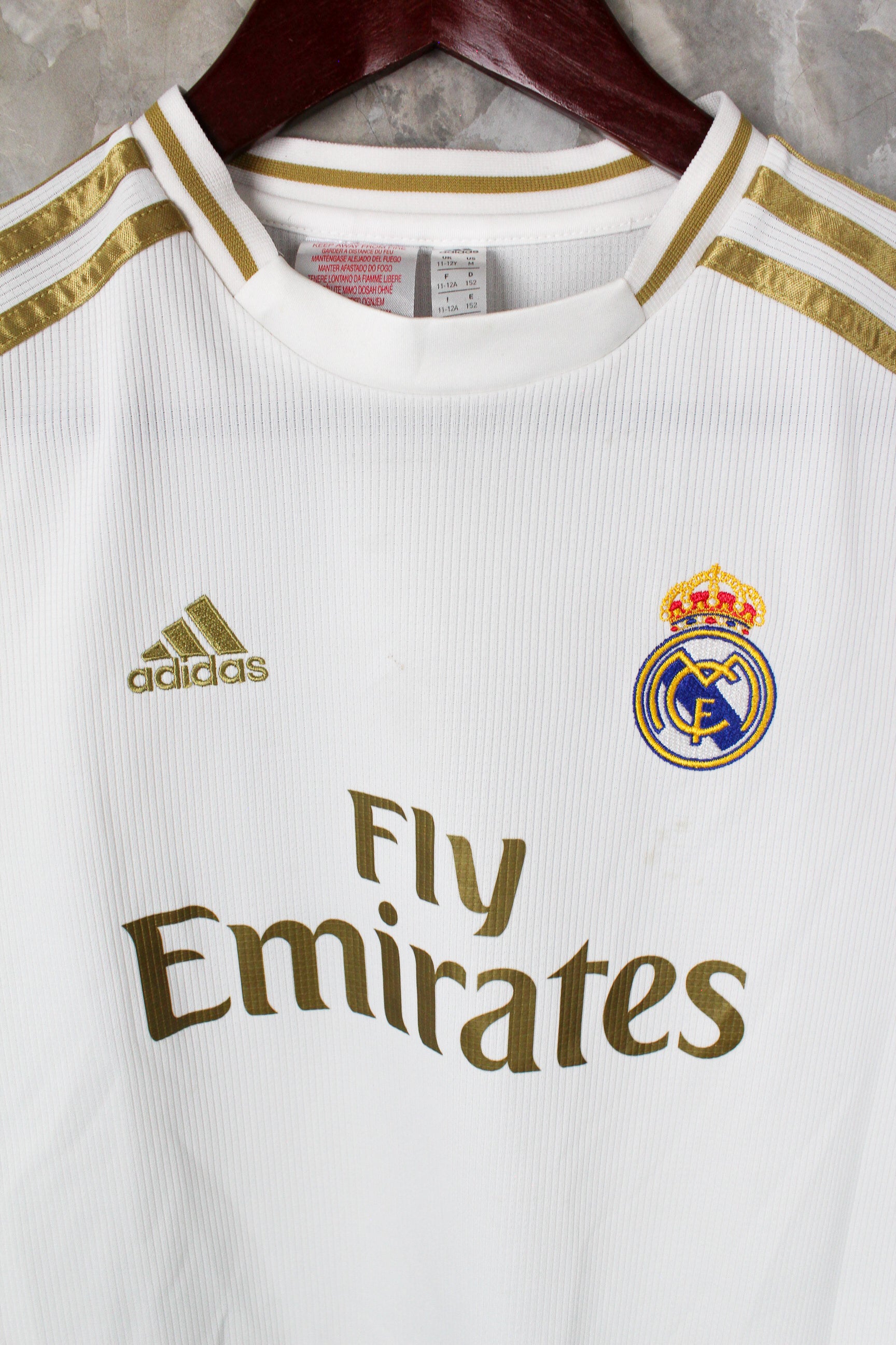 Real Madrid Local 2019/20 Eden Hazard #7 NIÑO