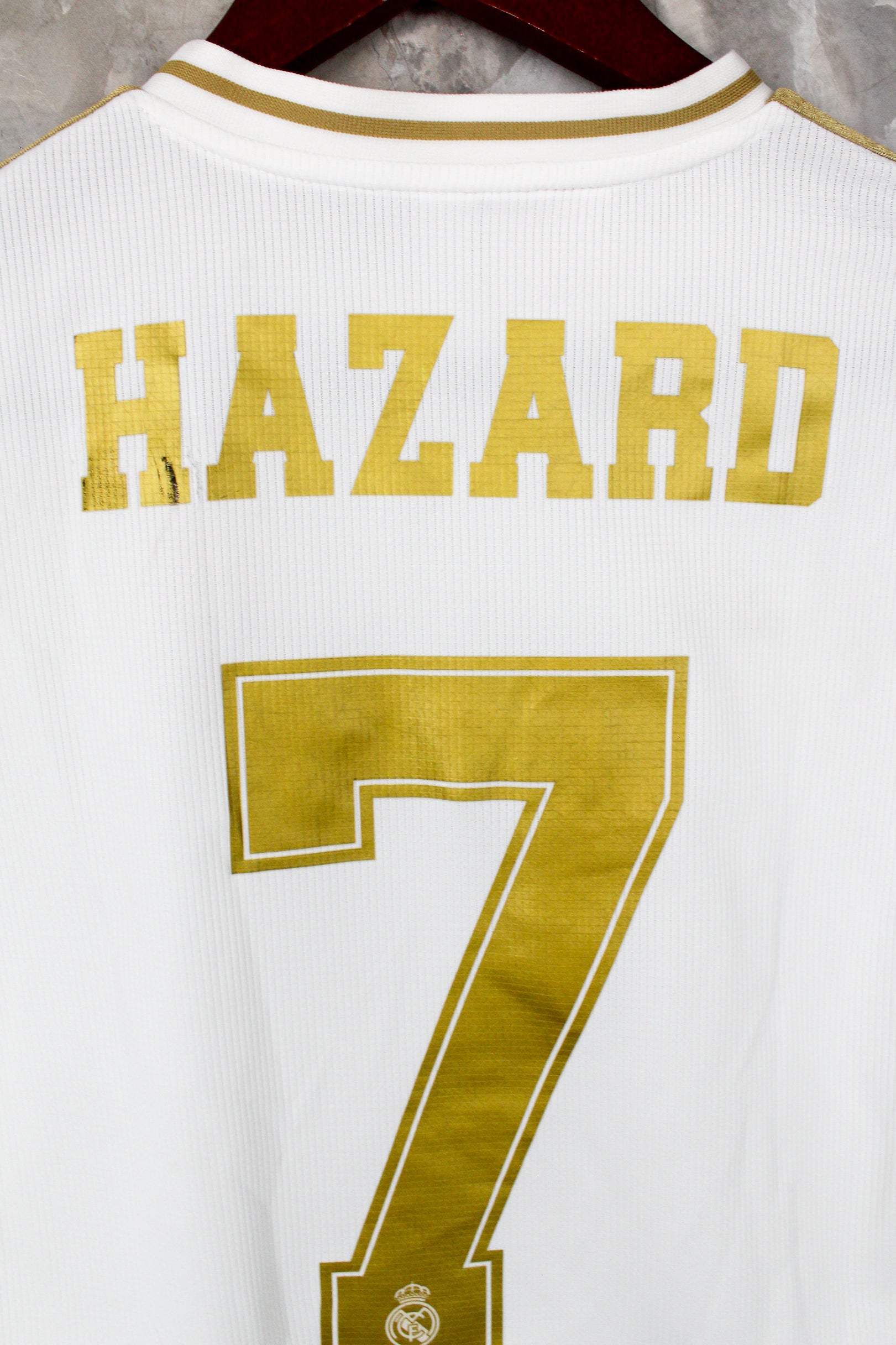 Real Madrid Local 2019/20 Eden Hazard #7 NIÑO