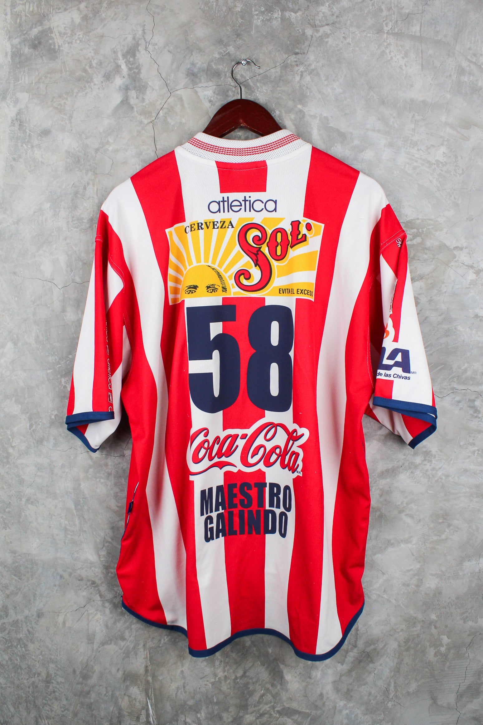 Chivas Local 2000/01 Benjamín Galindo #58