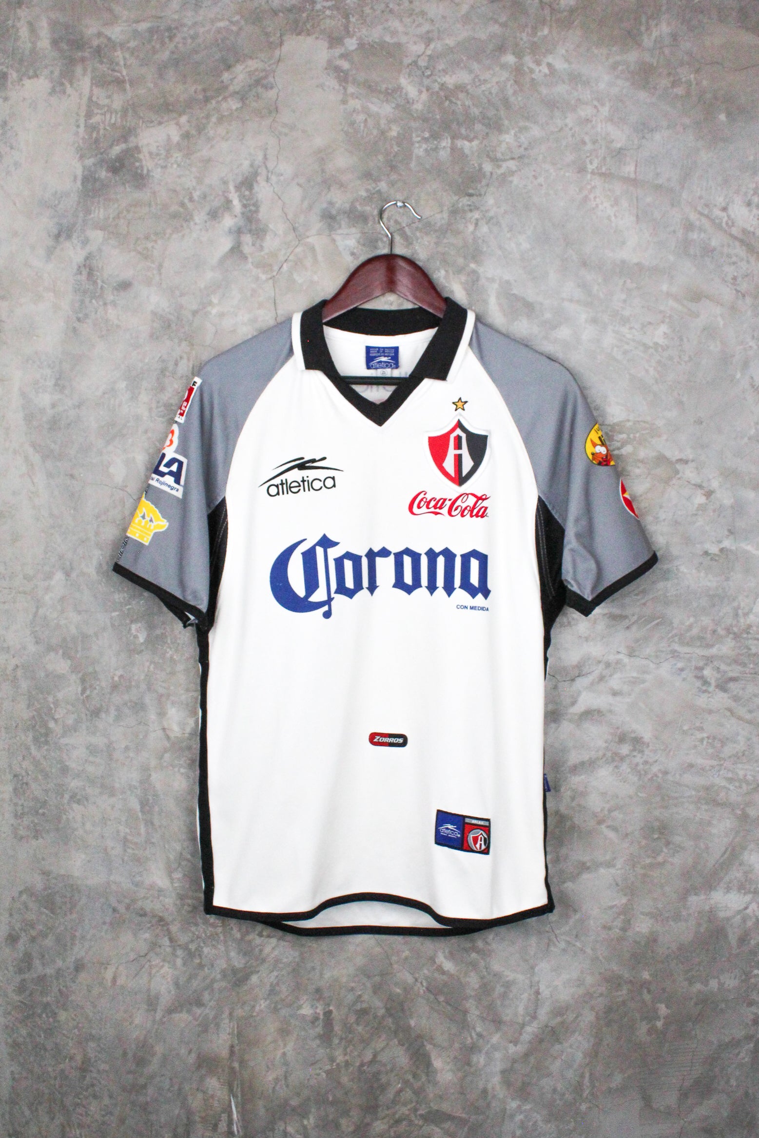 Atlas Visitante 2000/01 talla niño