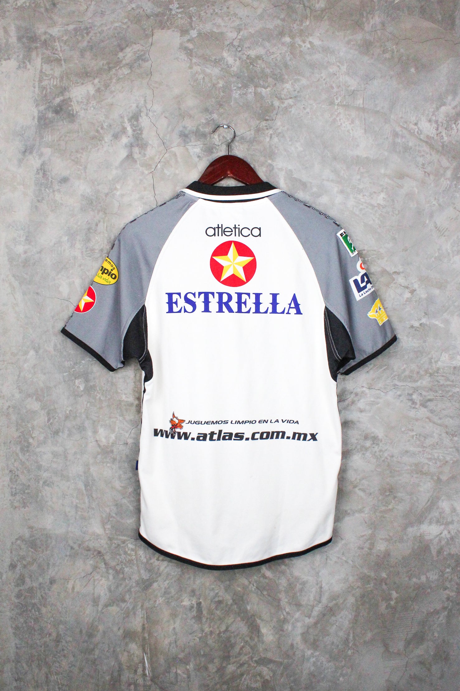 Atlas Visitante 2000/01 talla niño