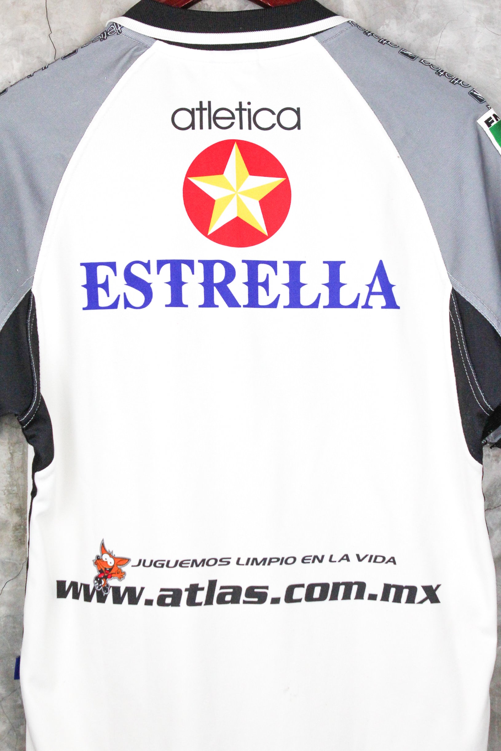 Atlas Visitante 2000/01 talla niño