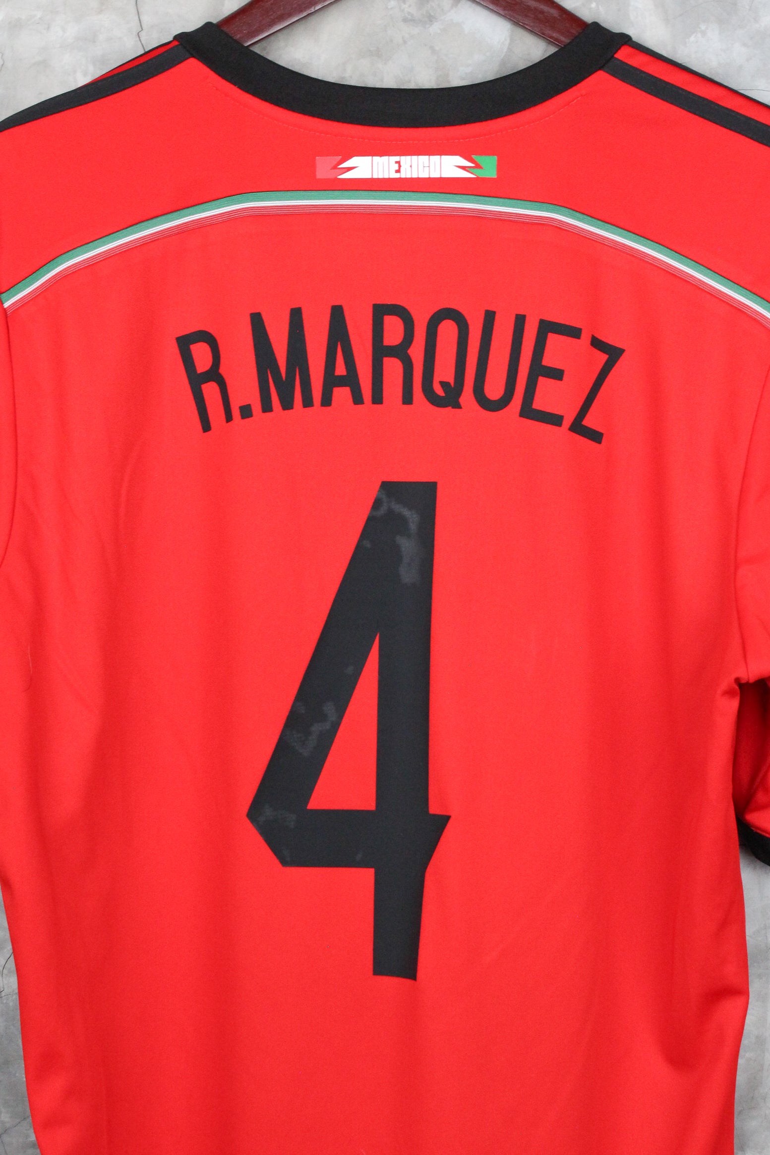 Selección Mexicana Visitante 2014 Rafa Marquez #4