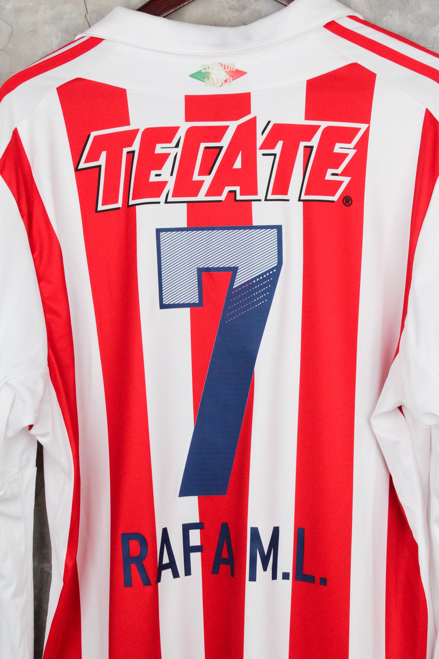 Chivas Local 2012/13 Rafa Marquez Lugo #7 Manga larga