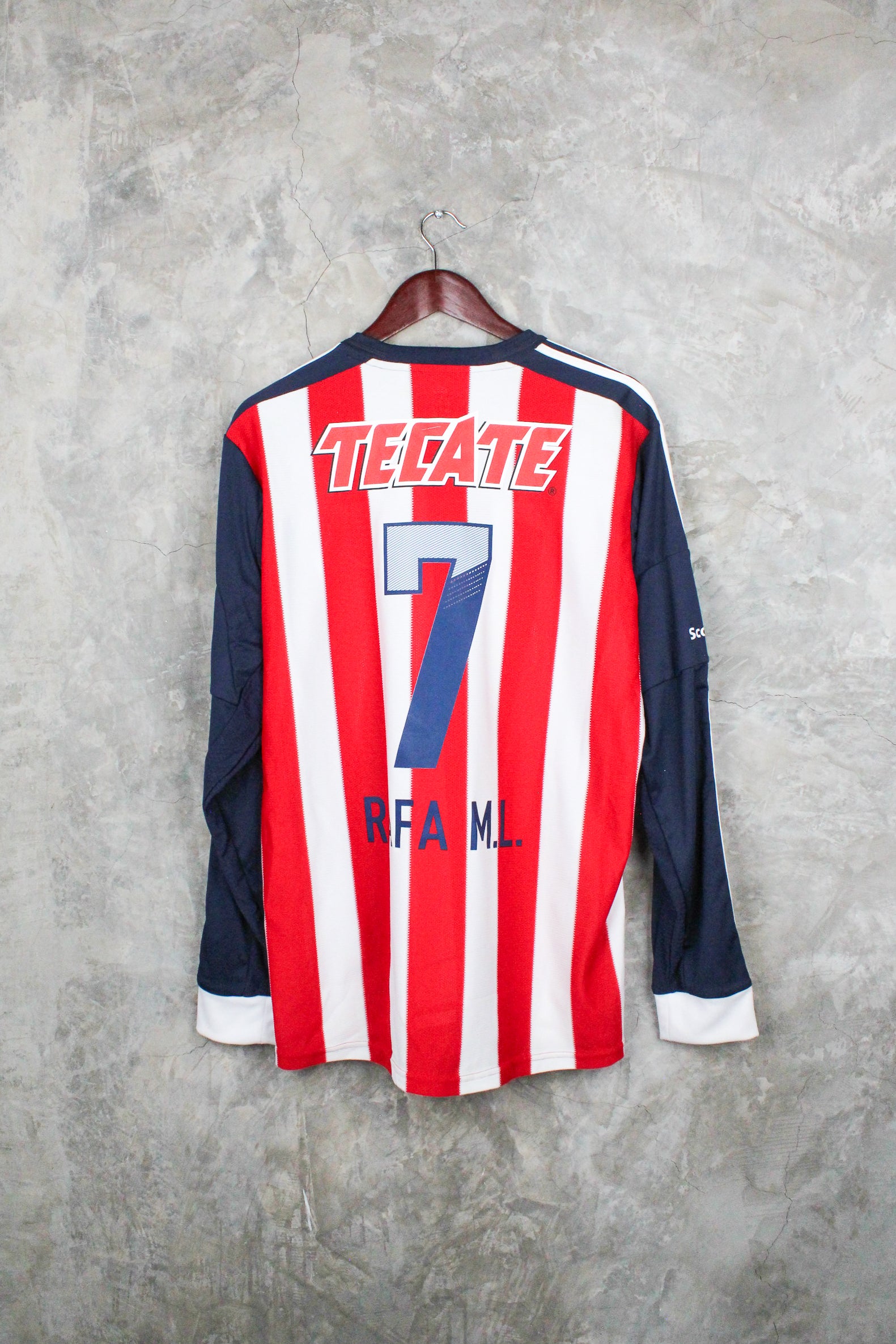 Chivas Local 2013/14 Rafa Marquez Lugo #7 Manga larga