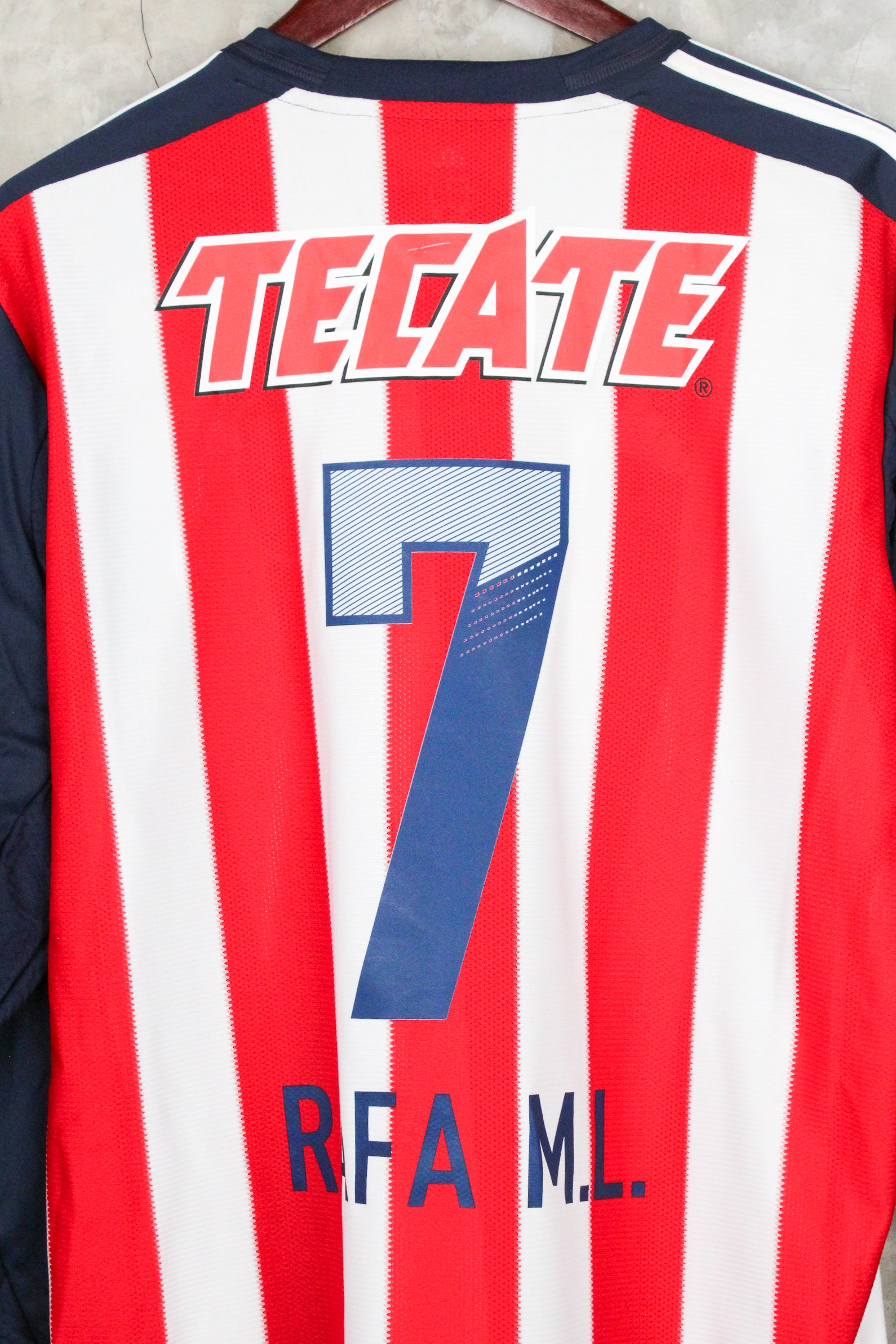 Chivas Local 2013/14 Rafa Marquez Lugo #7 Manga larga