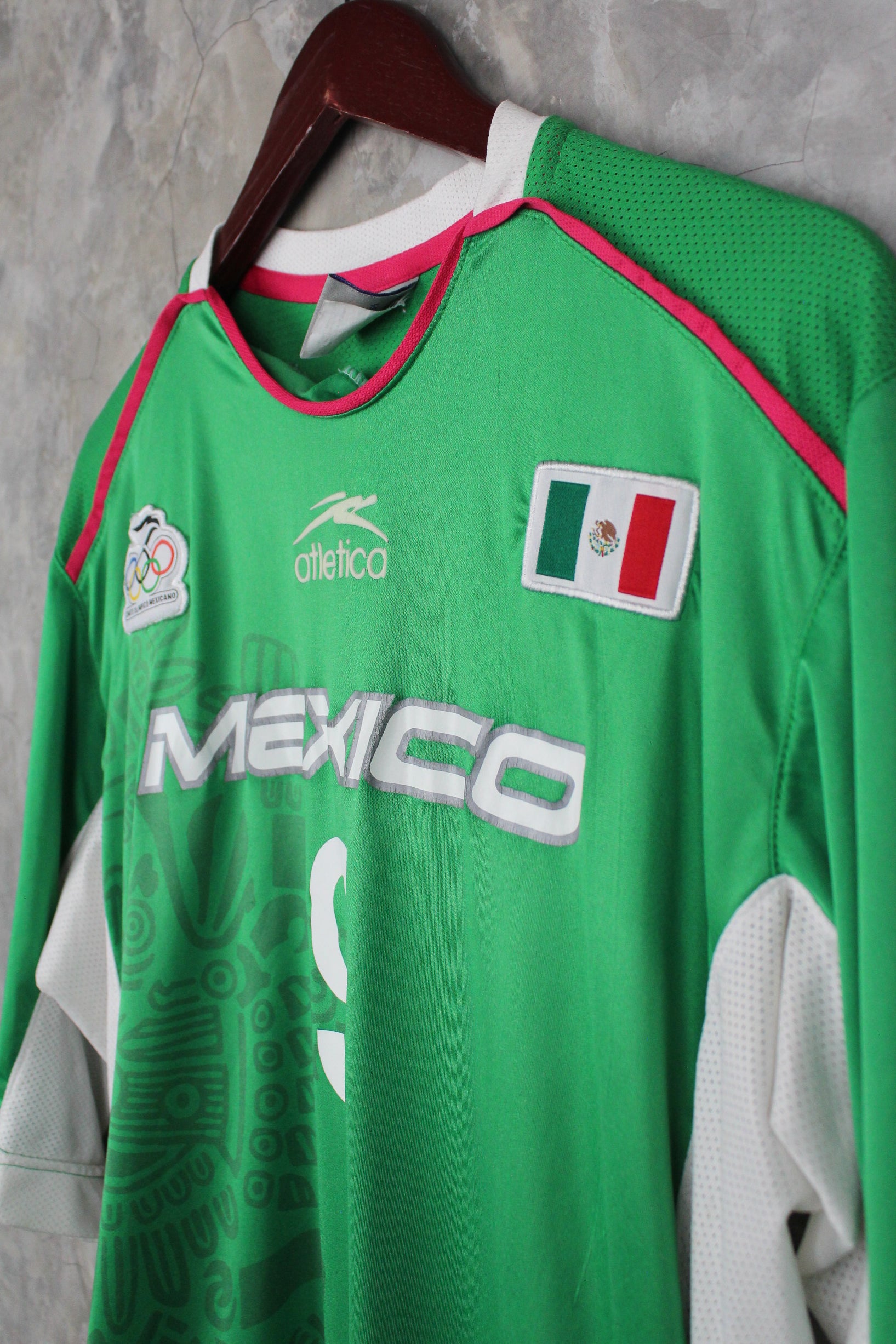 Selección Mexicana Olímpicos Atenas Local  2004 Omar Bravo #9