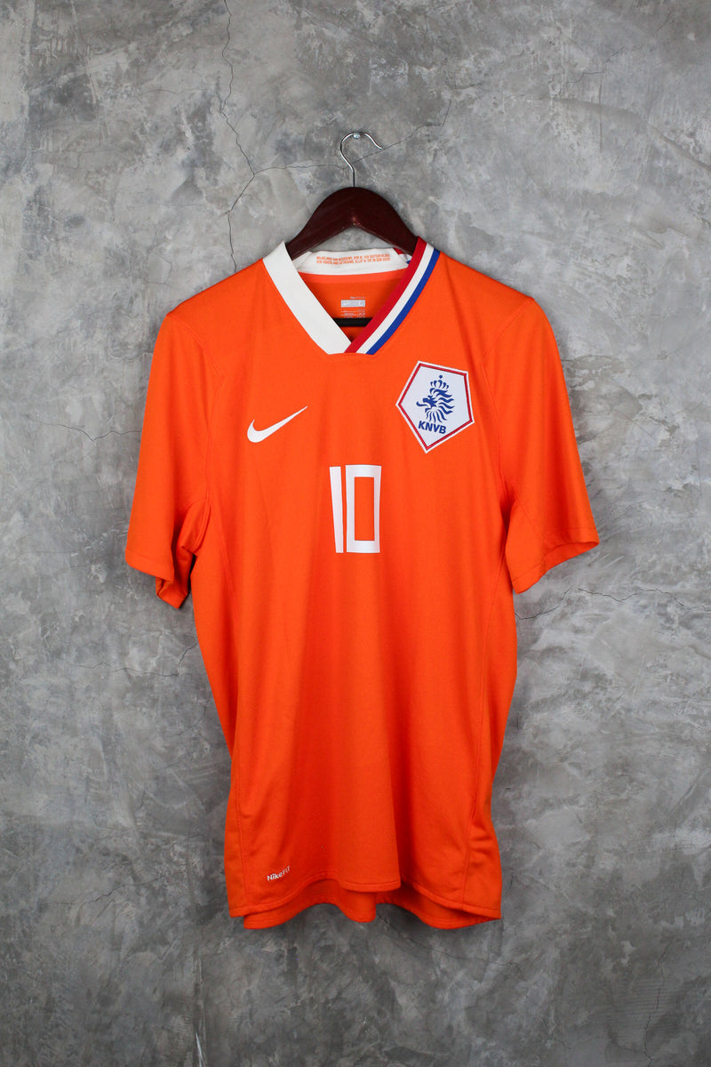 Maillot De Football Pays-Bas 2008/2010 - Sneijder #10 - Nike Taille XL - Occasion Très Bon État