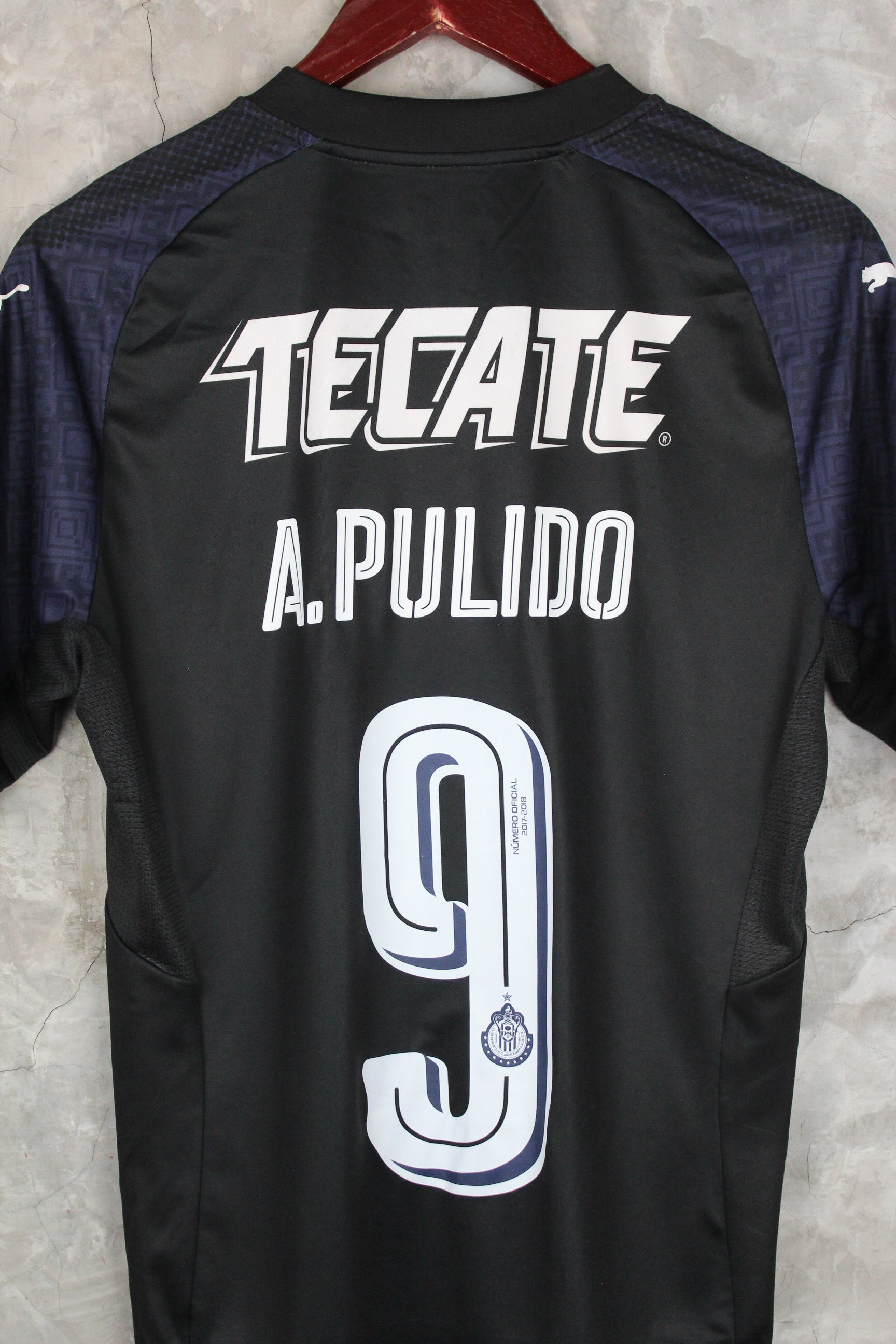 Chivas Visitante 2017/18 Alan Pulido #9