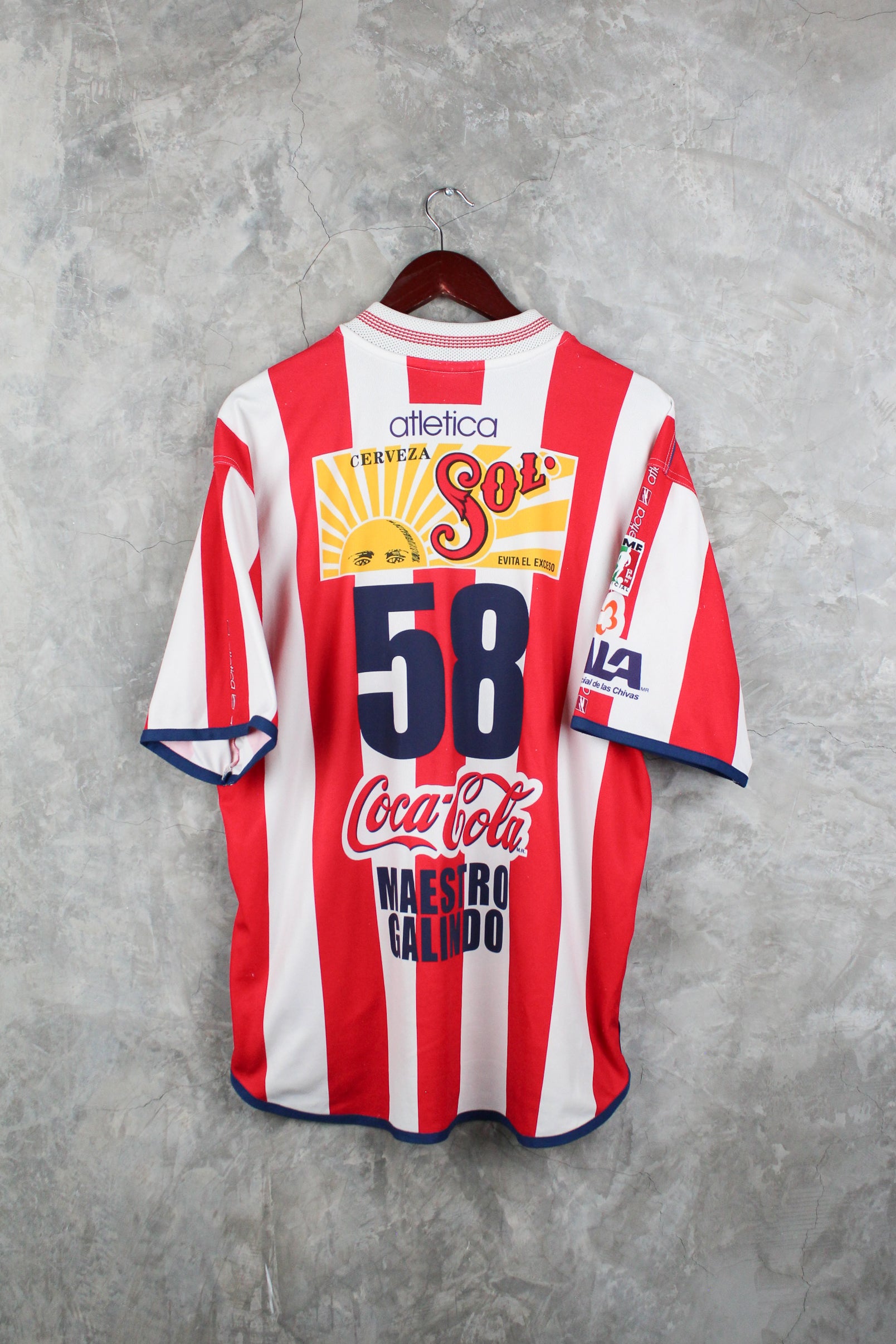 Chivas Local 2000/01 Benjamín "Maestro" Galindo #58