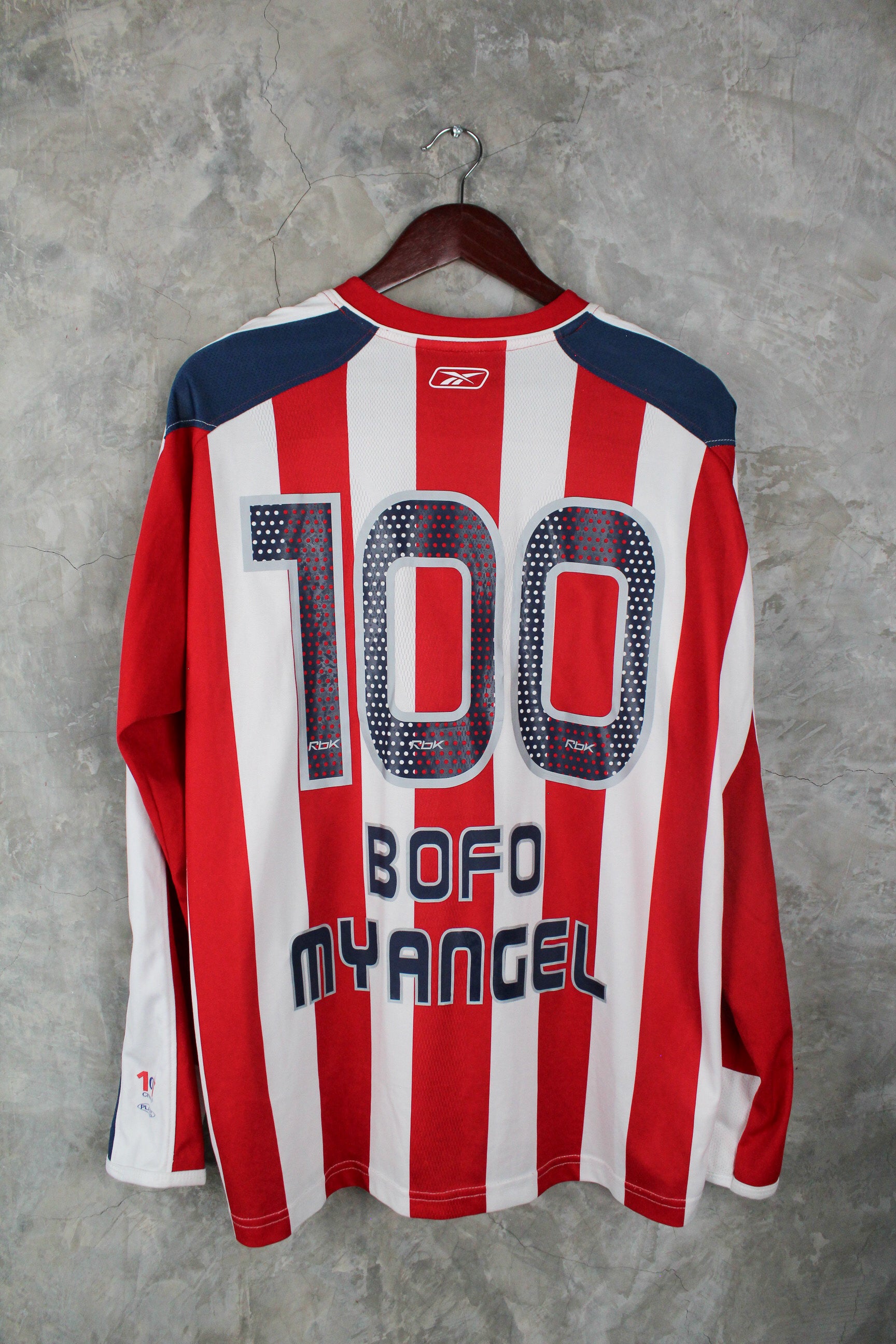 Chivas Local 2006/07 Adolfo "Bofo" Bautista #100 mangas largas