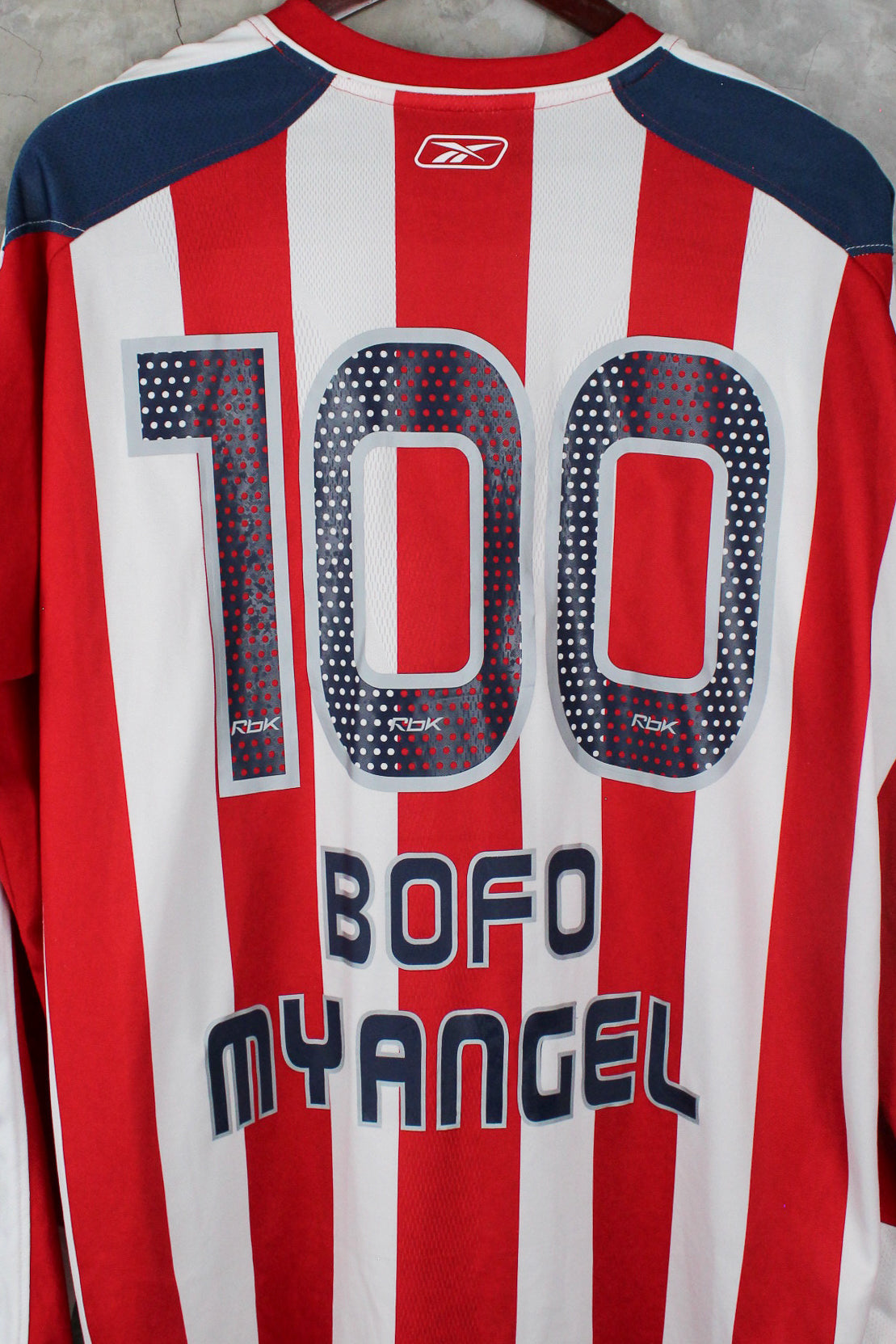 Chivas Local 2006/07 Adolfo "Bofo" Bautista #100 mangas largas