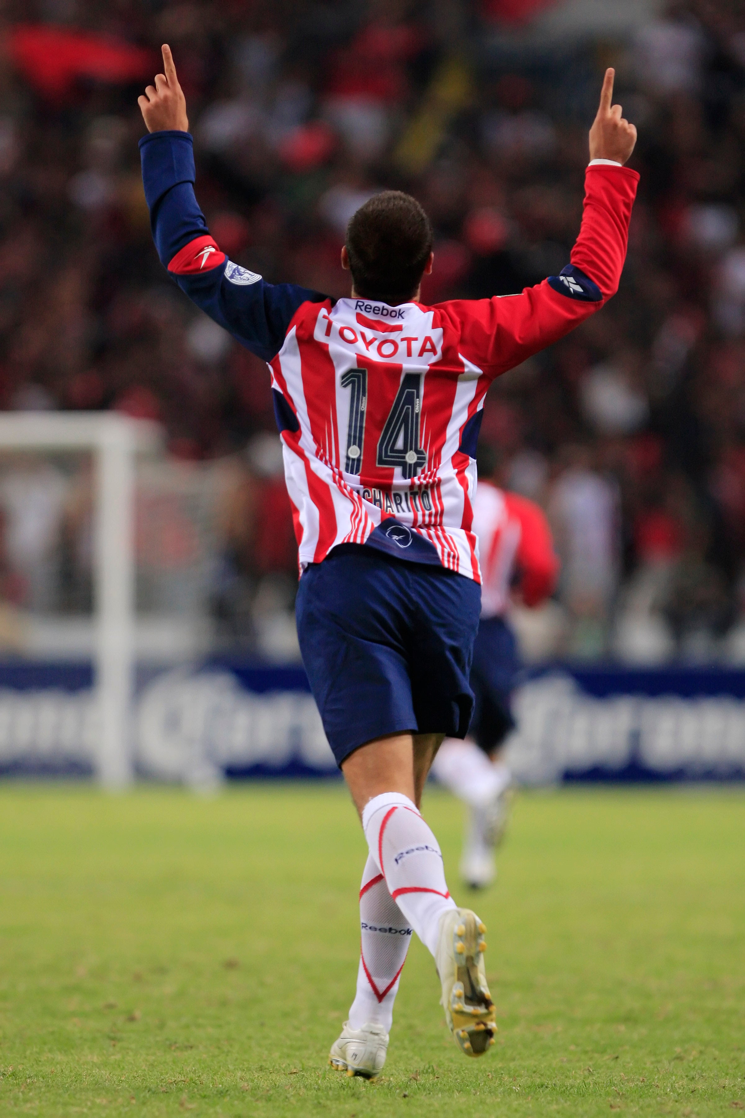 Chivas Local 2009/10 Javier "Chicharito" Hernández #14 Manga larga
